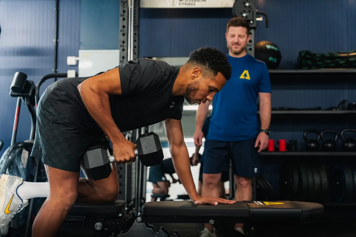 Personal training session at Ascension Physiotherapy & Performance