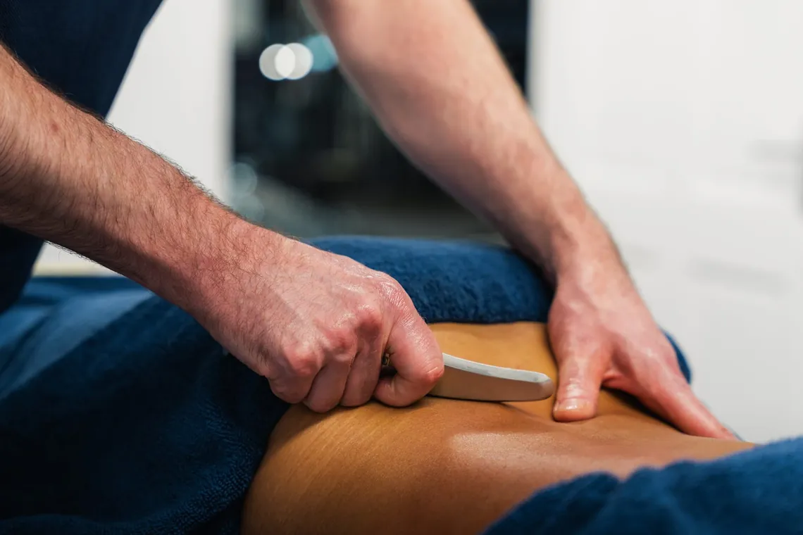 Soft tissue and sports massage therapy at Ascension Physiotherapy & Performance